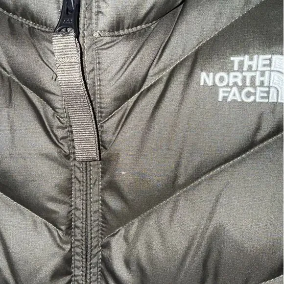 The North Face womens puffer down vest green size S - Picture 4 of 10